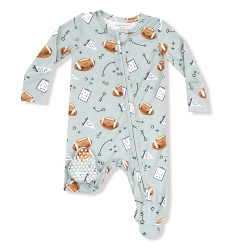 Angel Dear - Touchdown 2 Way Zipper Footie