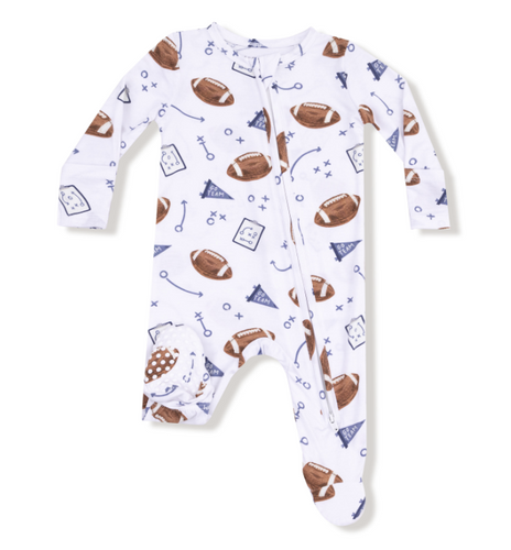 Angel Dear - Touchdown 2 Way Zipper Footie