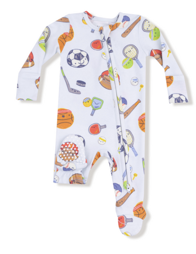 Angel Dear - Sports Ball 2 Way Zipper Footie