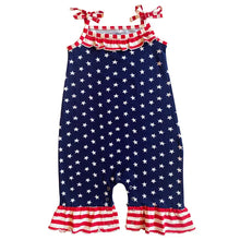 Load image into Gallery viewer, Ann Loren - 4th of July Romper