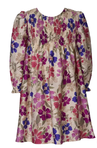 Bonnie Jean - Smocked Floral Dress
