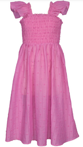 bonnie jean pink dress NEW Bonnie Jean Girls Size 16 "PINK DANGLING SEQUINS" Chiffon Sleeve Dress NWT