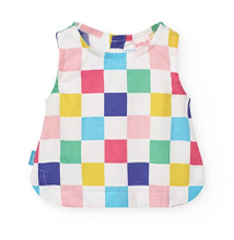 Load image into Gallery viewer, Boboli - Satin Check Top and Bottom