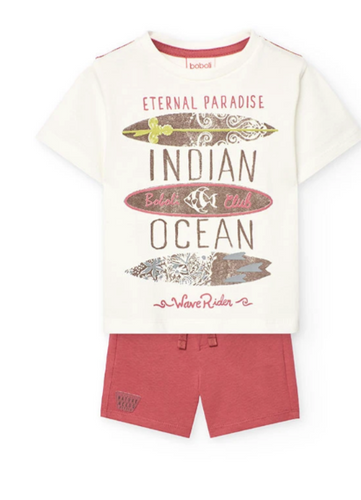 Boboli -Indian Ocean Short Set