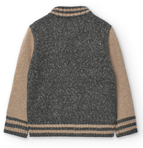 Boboli -  Bomber Style Sweater Jacket