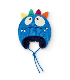 Boboli - Blue Monster Knit Hat