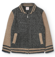 Load image into Gallery viewer, Boboli -  Bomber Style Sweater Jacket