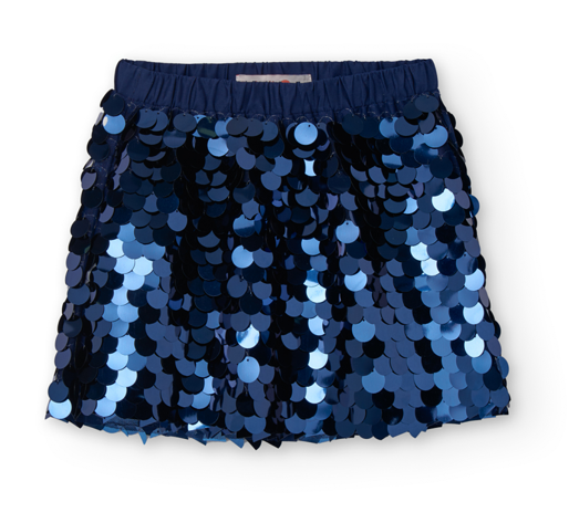 Boboli - Navy Big Sequin Skirt