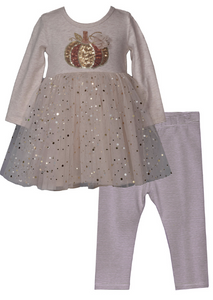 Bonnie Jean - Sequin Pumpkin Set
