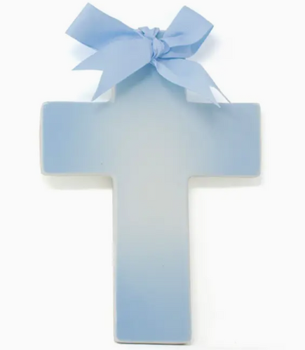 Child to Cherish - Ombre Blue Cross