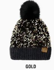 CC Kids - Sequin Pom Hat (More Colors)