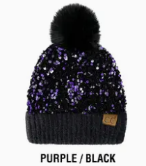 CC Kids - Sequin Pom Hat (More Colors)