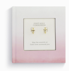 Demdaco. - Book and Earring Set Communion