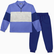 Load image into Gallery viewer, Millie Loves Lily - Color Block Jog Set (More Colors)