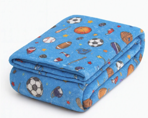 Preppy Goose - Sports Plush Blanket