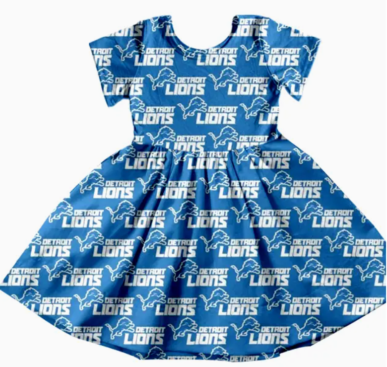 Detroit Lions - Print Dress