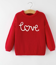 Load image into Gallery viewer, Rylee Faith - Valentines Day Sweater (More Colors)