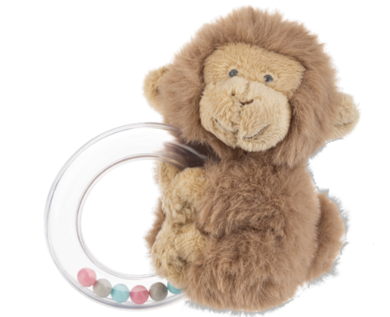 Ganz - Monkey Ring Rattle