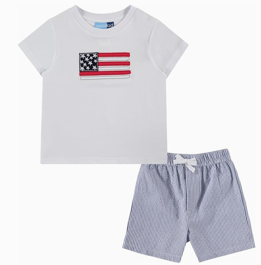 Good Lad - July 4th Short Set