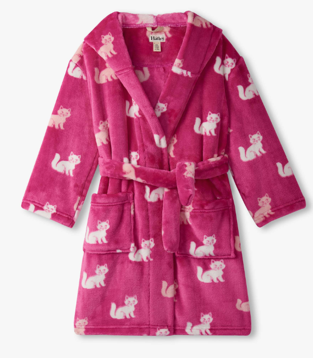 Hatley - Little Kitties Fuzzy Robe