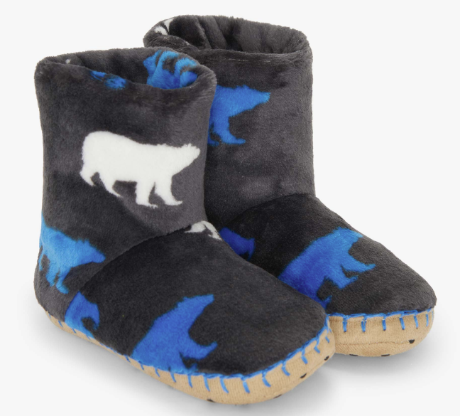 Hatley - Polar Bear Fuzzy Slippers
