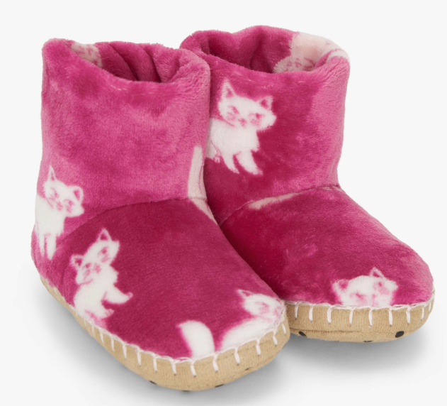 Hatley - Little Kitties Fuzzy Slippers