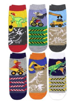 Jefferies - 6-pk Novelty Socks