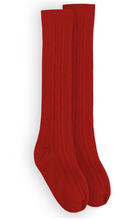 Load image into Gallery viewer, Jefferie - Classic Cable Knee Sock (More Colors)