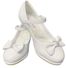 Load image into Gallery viewer, Lito - Heel Shoes W/ Bow &amp; Strap