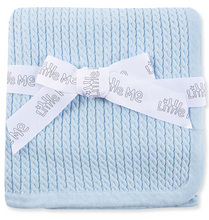 Load image into Gallery viewer, Little Me - Cable Knit Blanket (More Colors)