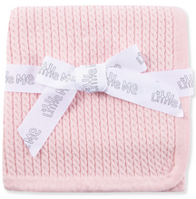 Load image into Gallery viewer, Little Me - Cable Knit Blanket (More Colors)