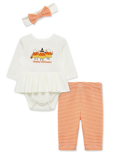 LITTLE ME - Candy Corn 3 pc Set