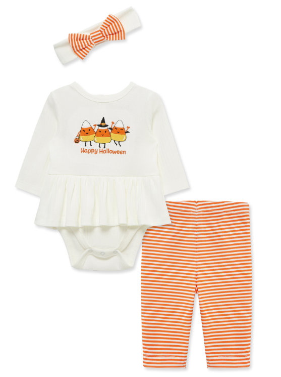 LITTLE ME - Candy Corn 3 pc Set