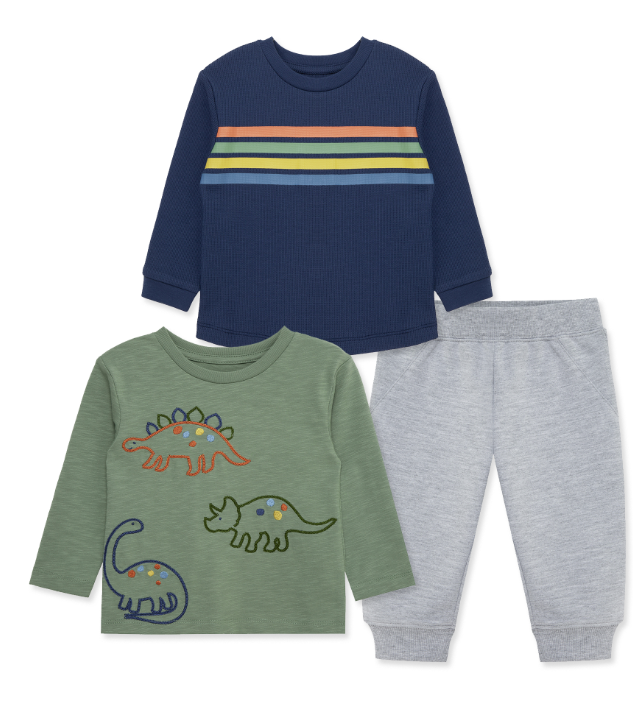 Little Me - Dino 3 Pc. Playset