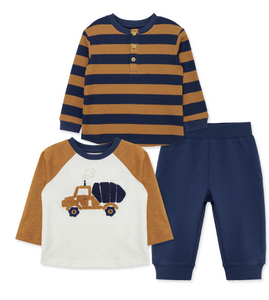 Little Me - Truck 3pc Active Set
