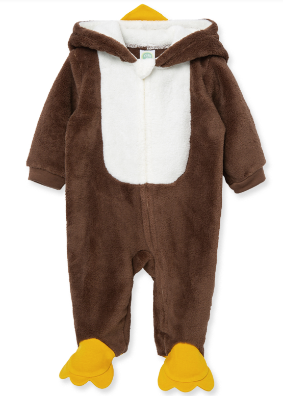 Little Me - Fleece Thanksgiving Footie