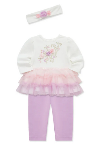 Little Me - Tutu w/Leggings Set