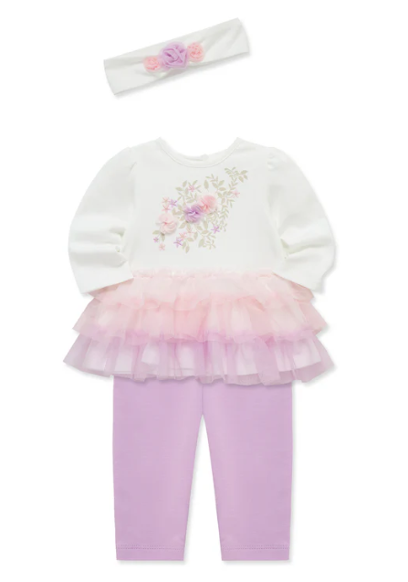 Little Me - Tutu w/Leggings Set