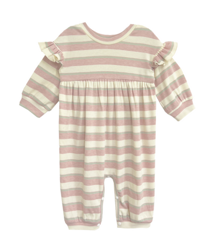 Mabel and Honey - Candy Stripe Romper