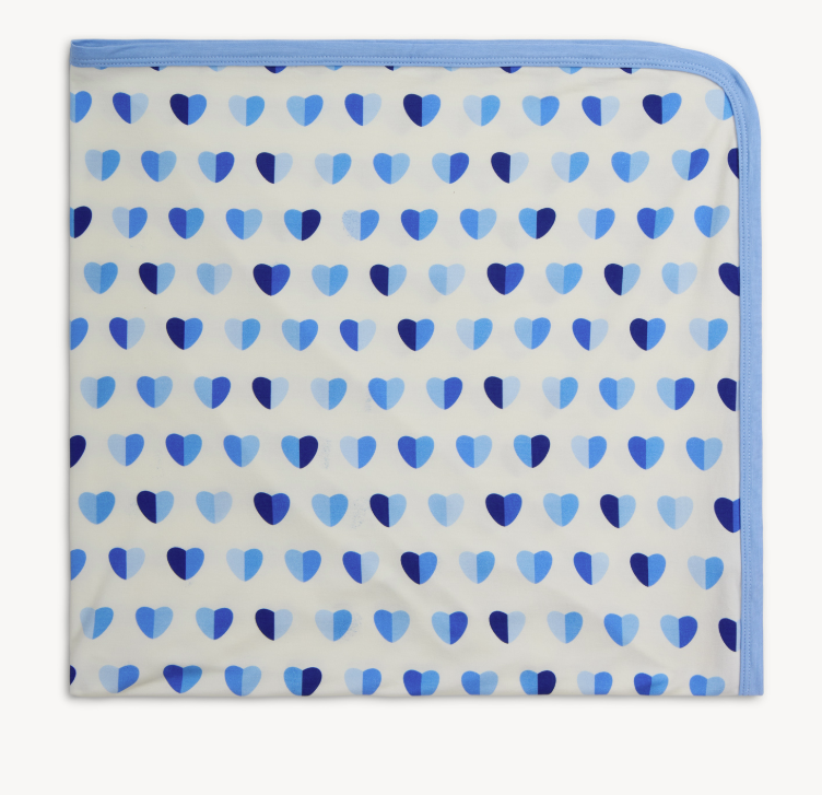 Magnetic Me - Blue XOXO Baby Blanket