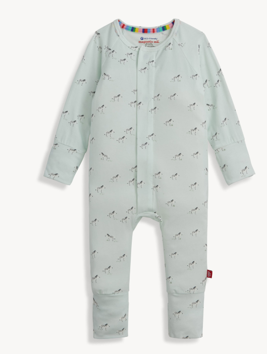 Magnetic Me - Teal Savannah Plains Modal Conv Coverall