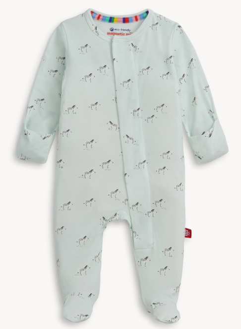 Magnetic Me - Teal Savannah Plains Modal Footie