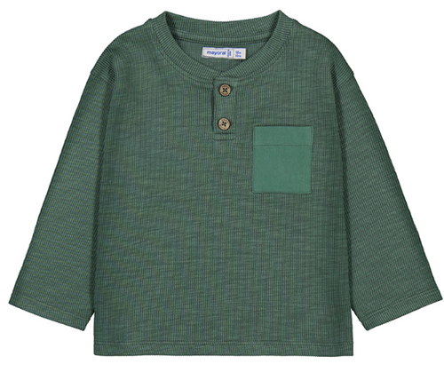 Mayoral -  L/S Textured T-Shirt