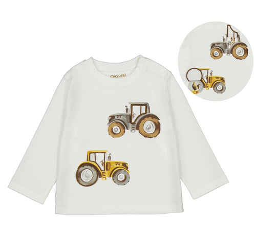 Mayoral - L/S Tractor Shirt