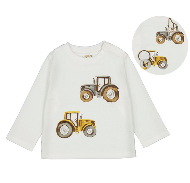 Mayoral - L/S Tractor Shirt