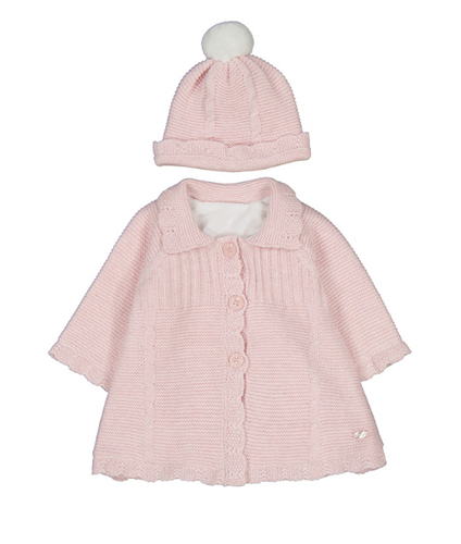 Mayoral - Knit Coat and Hat Set