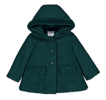 Load image into Gallery viewer, Mayoral - Hooded Boucle Coat (More Colors) 2436