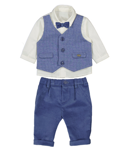 Mayoral - Vest, Shirt and Pants Set