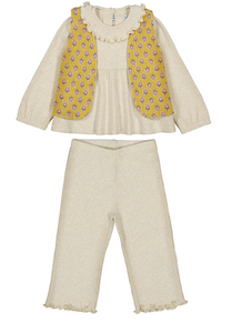 Mayoral - 3-pc Pant and Vest Set
