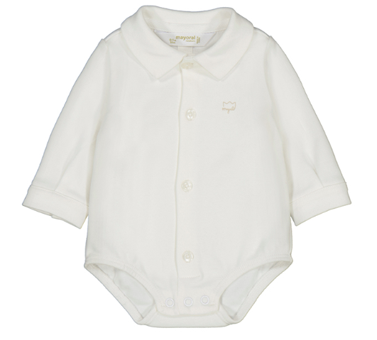 Mayoral - Onesie Button Down T-Shirt
